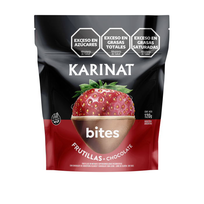 Bites de Frutilla 120gr 4x3