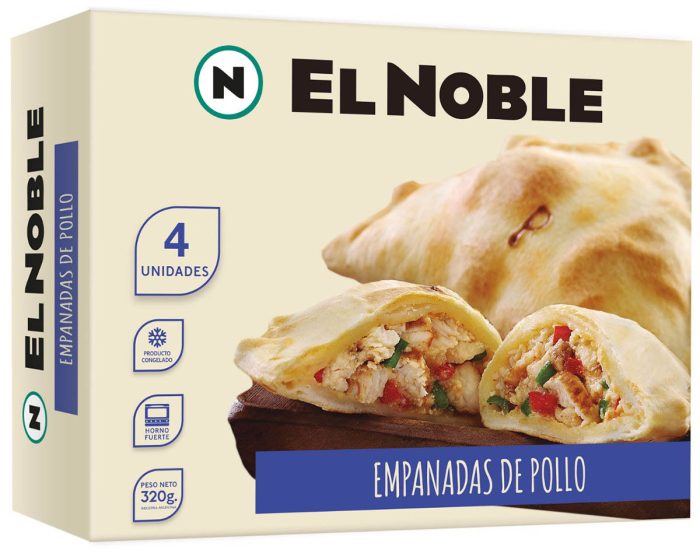 Cajita El Noble Pollo 5 de 4u