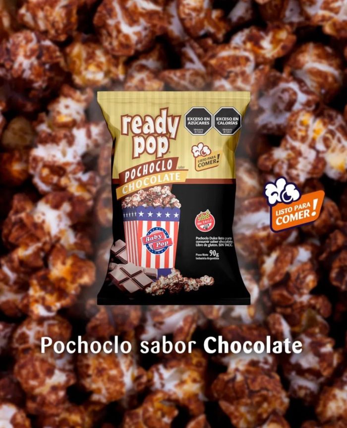 pochoclo C/chocolate x6u