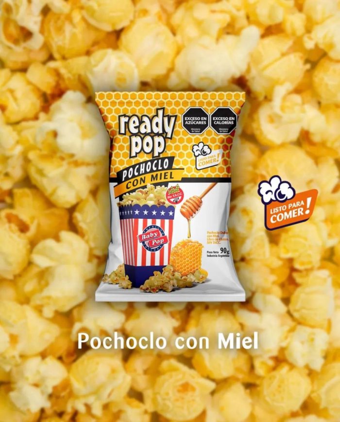 pochoclo c/ miel x6uni