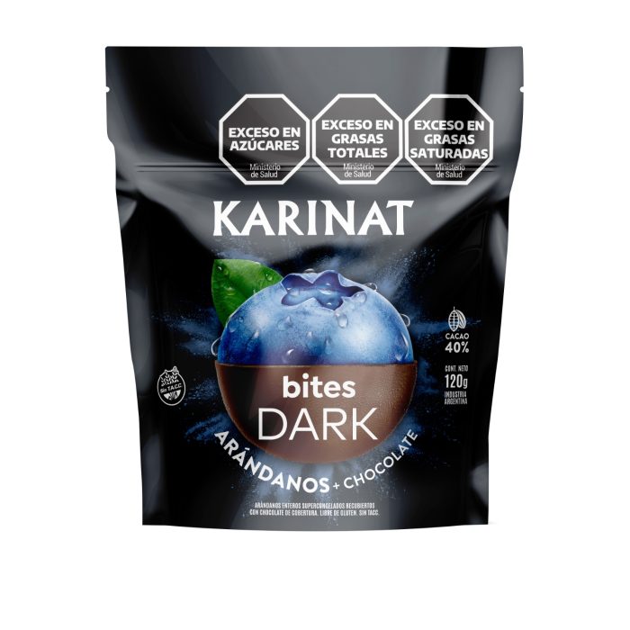 BITES DARK: CACAO AL 40% 120gr 4x3