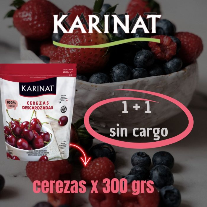 1+1 cereza x 300grs